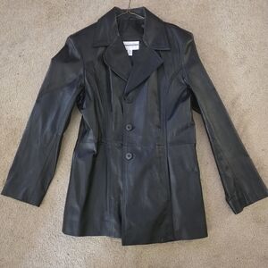 Worthington Black Trench Coat